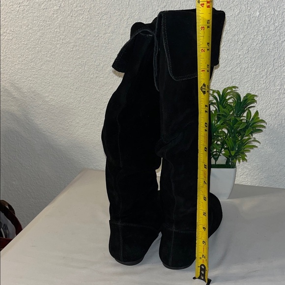 Gianni Bini Black Over-the-Knee Boots used good condition - Picture 6 of 11